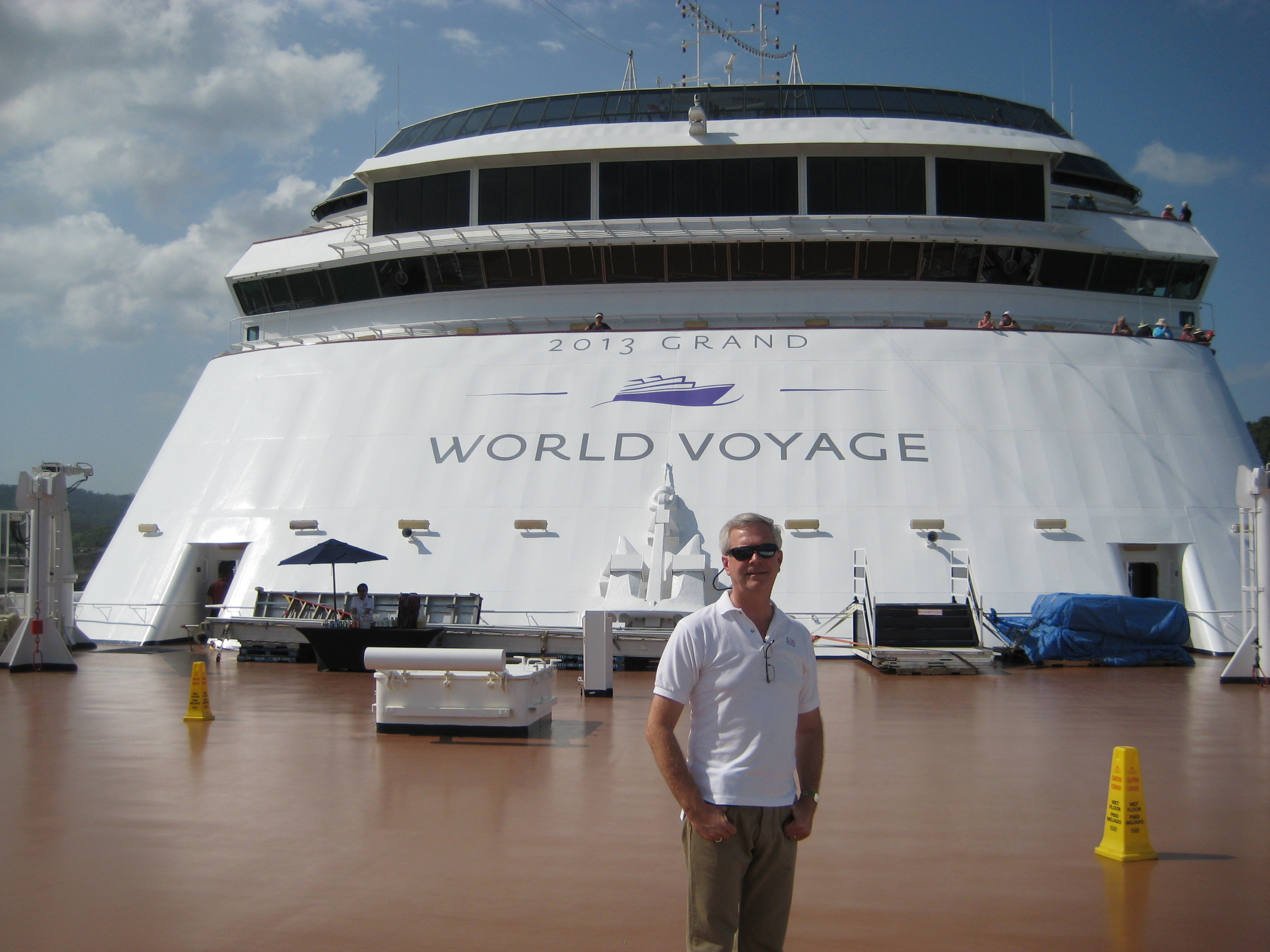 Mark 2013 World Cruise Bow