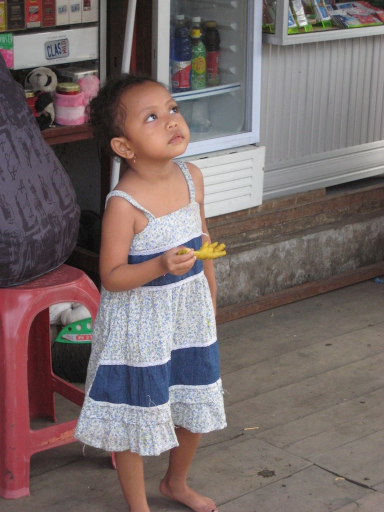 Girl at the Makassar Market