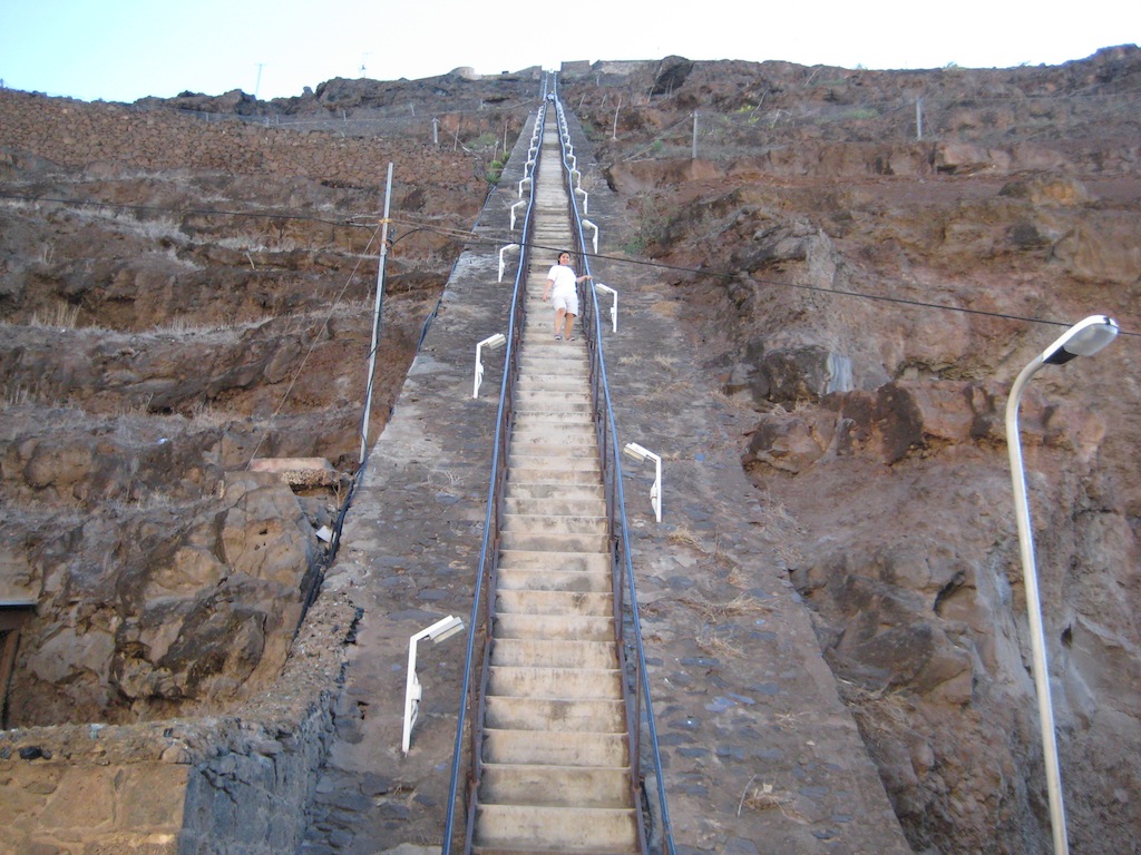 View of Jacob's Ladder from below